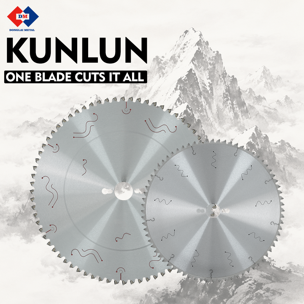 Kunlun Tooth PCD Saw Blade – No Chipping, 50x Long